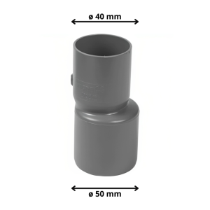 Reducción Pvc Sanitario 50x40 Mm